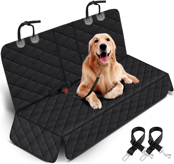 Waterproof dog car seat cover for back seat protection